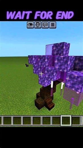 ​I Built a MAGICAL Purple Tree in Minecraft! 😱💜 Wait for End!