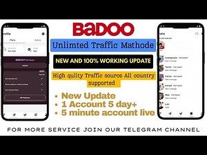 Badoo New Update |How to Get Unlimited Traffic on Badoo |Latest Update Full Guide.