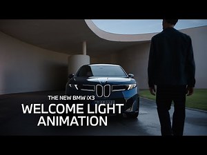 Welcome Light Animation | The New BMW iX3.