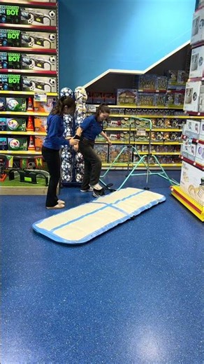 Play Factory Air Track Inflatable Gym Mat #gymnastics #short #smythstoys
