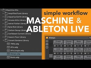 Maschine Ableton Workflow: Maschine into Ableton Drum Kits - Kit Maker