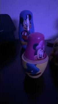 Mickey’s Adventures In Wonderland DVD 📀 And Mickey Mouse Nesting Dolls 🪆 #mickeyandminnie #bluey