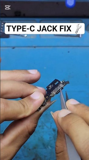 Oppo Type-C Charging Jack Problem Fix | Phone Not Charging 🔧#repair #smartphone