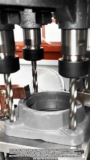 Best Innovation CNC Multi Spindle Drilling Machine: How to Drill and Tap Precisely