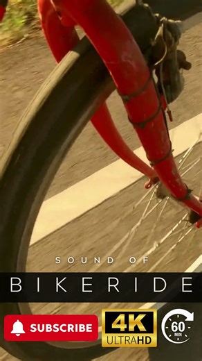 Sound of Bike Ride - #meditate #relax #focus #sleep #yoga #ambience