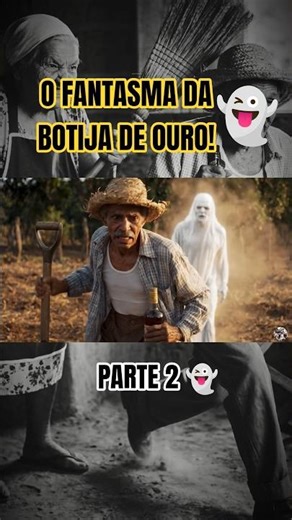 OURO OU CACHAÇA? 🥃 O dilema do Seu Hilário com o fantasma da botija!
