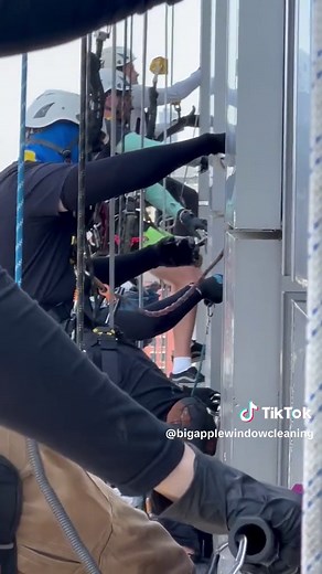 Soaring Above NYC: The Art of High-Rise Window Cleaning | Join us at the top where we perfect the view! 🏙💦 Watch as Big Apple Window Cleaning masters the craft of high-rise excellence. 🧗‍♂️🪟 #HighRiseHeroes #SparklingSkyline #WindowCleaningReel#windowcleaning #window #cleaning#manhattan #newyorkcity #nyc