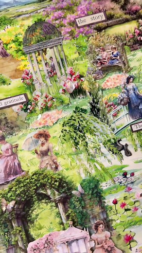 Creating a Bridgerton Themed Journal Spread - Scrapbook and Journaling Ideas