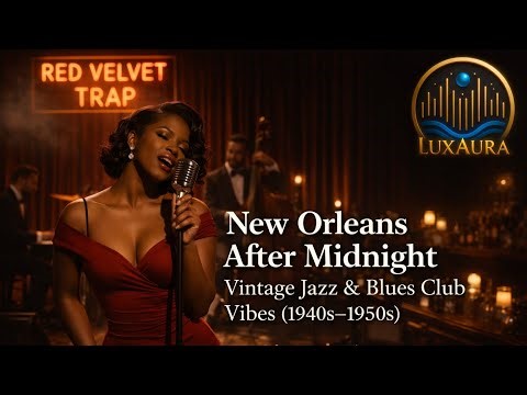New Orleans ⚜️After Midnight | Vintage Jazz & Blues Club Vibes (1940s–1950s)