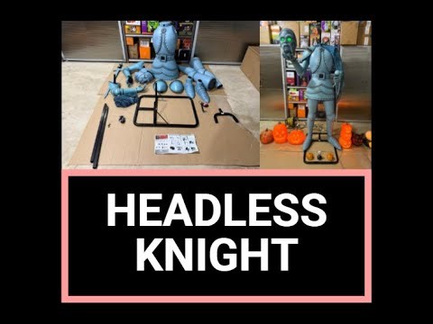 Building Haunted Mansion Headless Knight Animatronic