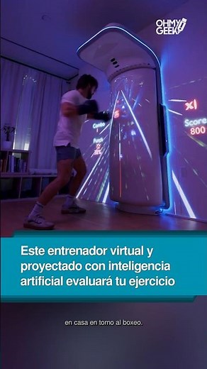 «Growl»: un entrenador virtual y proyectado que con IA evaluará tu ejercicio en casa