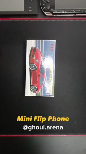 Mini Flip Phone.. . . . #unboxing #miniphone #phone #flip #car #tech #technology #electronics #UAE | Ghoul Arena