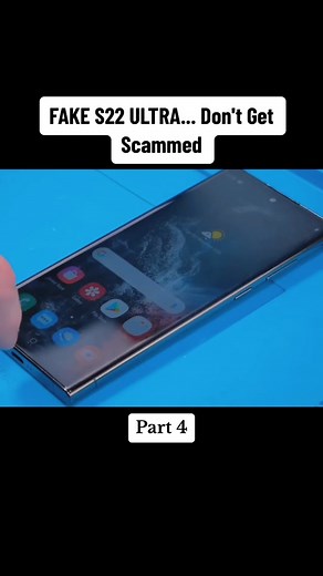 FAKE S22 ULTRA... Don't Get Scammed #samsung #samsungs22ultra #samsungfake #phonerepair #phonerepairguru #repairiphone #trending #iphone