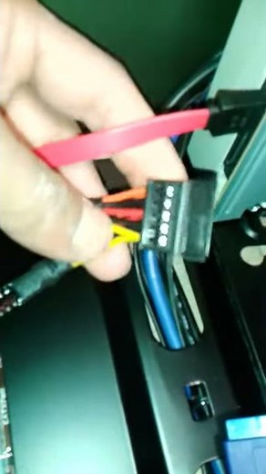 How to connect the dvd writer