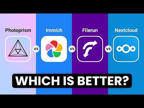 Photoprism vs Immich vs Nextcloud vs Filerun (2025) | Pick The Right Photo Management Platform!