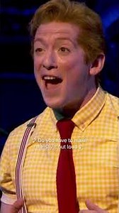 Ethan Slater sings Bikini Bottom Day | Spongebob Musical #EthanSlater #Spongebob #shorts