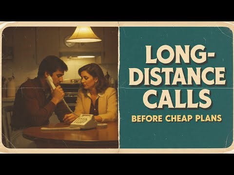 Long-Distance Phone Calls Before Cheap Plans – 1960s to 1990s