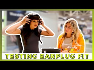 Testing Earplug Fit | By Ally Safety
