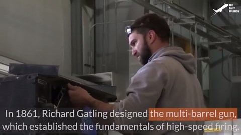 US Loading & Firing Super Scary $20 Million Gatling Gun in Middle of Night
