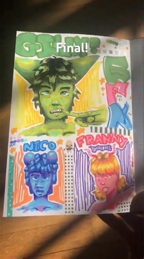 Decorating a page #colouring #art #drawing #getfatternow #sketchbook