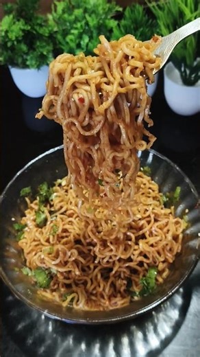 Too Spicy Korean Noodles 🔥 | Easy street style Recipe #shorts #viral #youtubeshorts #food