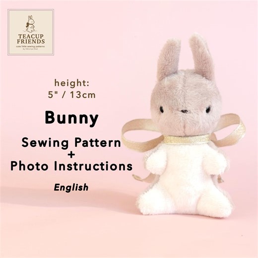 Small Bunny Sewing Pattern PDF - Etsy