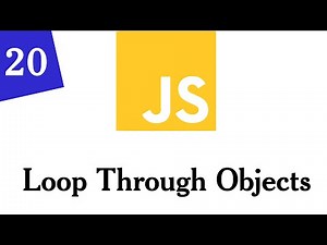 020- JavaScript | Loop Through Objects | Modern JavaScript For Beginners| Somali