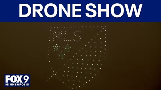 Allianz Field drone show celebrates United FC