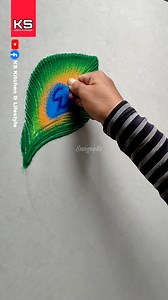 1.2M views · 653 reactions | Best & Simple rangoli design ideas for Diwali.. . . . #rangoli #kolam #muggulu #art #rangolidesigns #rangoliart #easy #simple #new #satisfying #reelsinstagram #reelsinsta #reelkarofeelkaro #reelsviral #reelscreator #relaxing #Diwali #diwalirangoli #rangolifordiwali | KS Kitchen & Lifestyle | Facebook