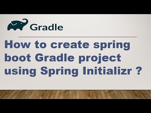 How to create spring boot gradle project using Spring Initializr ? || Gradle Tutorial
