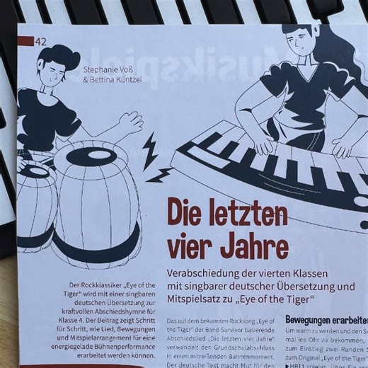 Choreografie für die Abschlussfeier der 4. Klassen in der Grundschule - Grundschule - Lugert Verlag