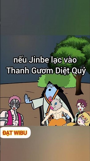 What if Jinbe wandered into Demon Slayer?