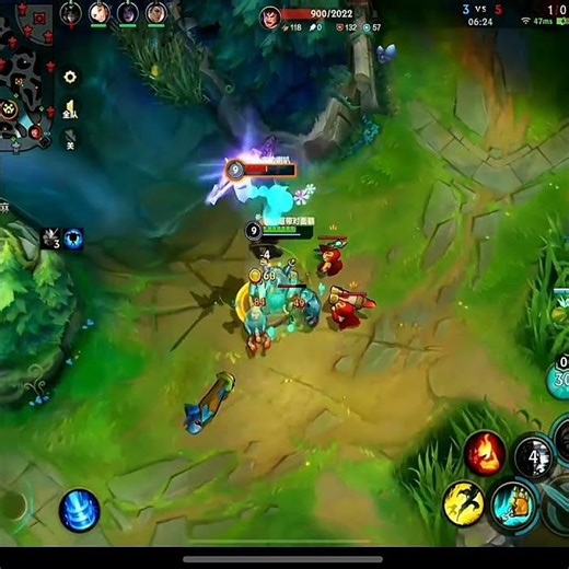 Blitzcrank VS Garen - China Wild Rift New #blitzcrank #chinaserver #wildrift