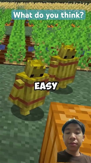 Tiny Pumpkin Golem Farm in Minecraft 🤯 | This Golem Is NOT a Mob Killer!