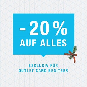 Sicher Dir noch bis zum 31.12.2018 zusätzlich 20% auf das gesamte Sortiment in unseren Zalando Outlet Stores 🎁 | Zalando Outlet Store
