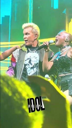 Rock legend Billy Idol is returning to the road in 2026 #billyidol #rocklegends #shorts