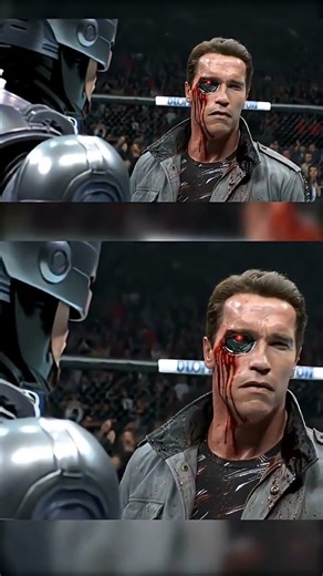 Epic #robocop vs #terminator #arnoldschwarzenegger #superman #henrycavill #zacksnyder #spiderman