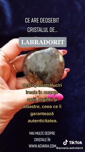 LABRADORIT 💎 Protectie cu cristale 🔮@Tarot.Acvaria