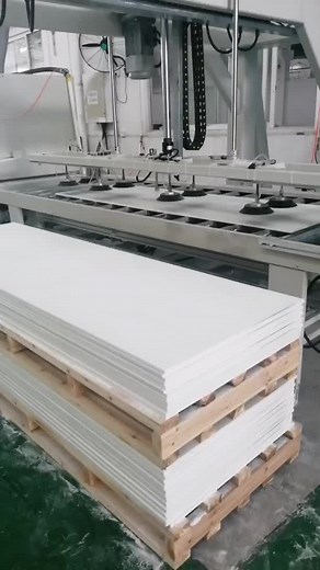 pure solid surface sheet, white solid surface sheet#solidsurfacesheet #acrylicresinmarblestone #artificialstonefactory