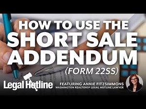 How To Use The Short Sale Addendum
