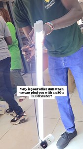 Upgrade your office lights to a 4ft LED purification fixture Ksh750 Order via 0110 032195 #tungstenelectricals | Tungsten Electricals Limited.