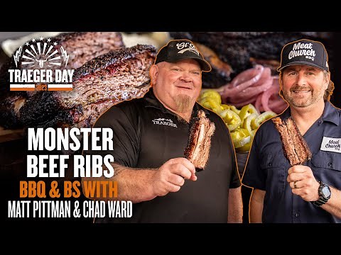 Monster Beef Ribs on the Traeger with Matt Pittman of Meat Church BBQ | Traeger Grills