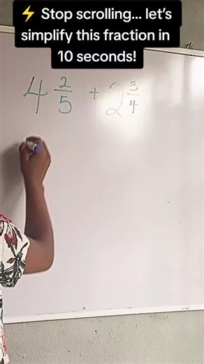 Amazing Fraction Trick to Simplify in 10 Seconds!
