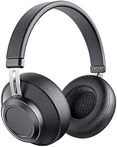 Bluedio BT5 Wireless Headphone and Wired Stereo Bluetooth Over-Ear Headphone with Built-in Microphone, Suitable for Cell Phones Computer TV Laptop Travel and Work