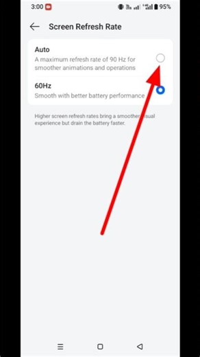 How To set screen refresh rate / screen refresh rate kaise badai #screenrefrishrate #mobilesetting