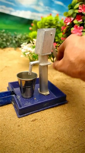 Mini Chaff Cutter Machine Project With Diesel Engine, water pump Hand Pump mini tractor #shorts #33