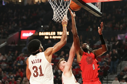 Jarrett Allen scores career-high as Cavs beat the Trail Blazers