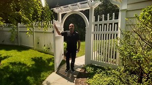 18 reactions · 3 comments | A beautiful transitional style trim package with built in concealed motorized shades. Our partner eastern outdoors created a custom outdoor kitchen with a custom flu, an outdoor fireplace, and premium outdoor furniture. This project is the full package showcasing our design expertise coming to life! #homeimprovement #pergola #luxury #louveredroof #motorizedpergola | Breslow Outdoors | Facebook