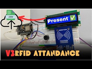 RFID tag attendance system With Nodemcu google spreadsheet || Send RFID data to google spread sheet