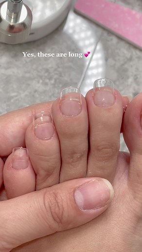 Long Toe Tips 💅🏻